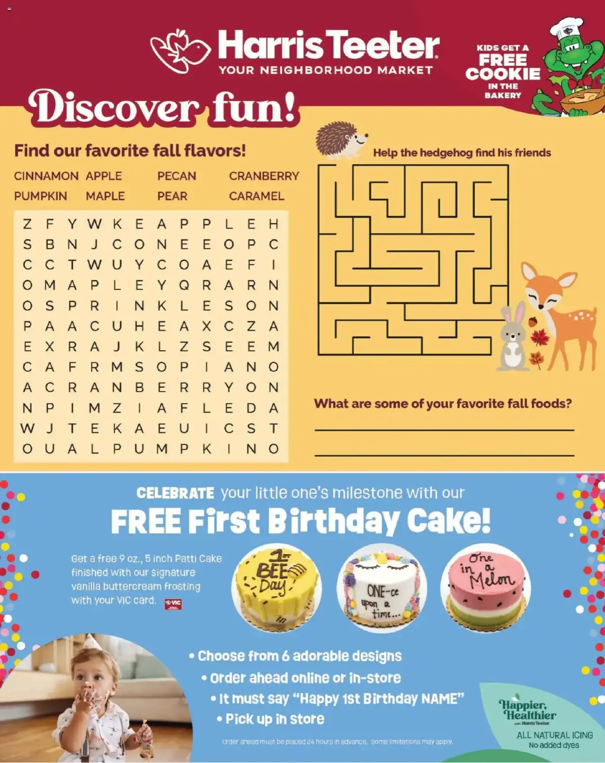 Harris Teeter Monthly Ad, page 20 of 20, valid 09/09/2026 - 10/06/2026