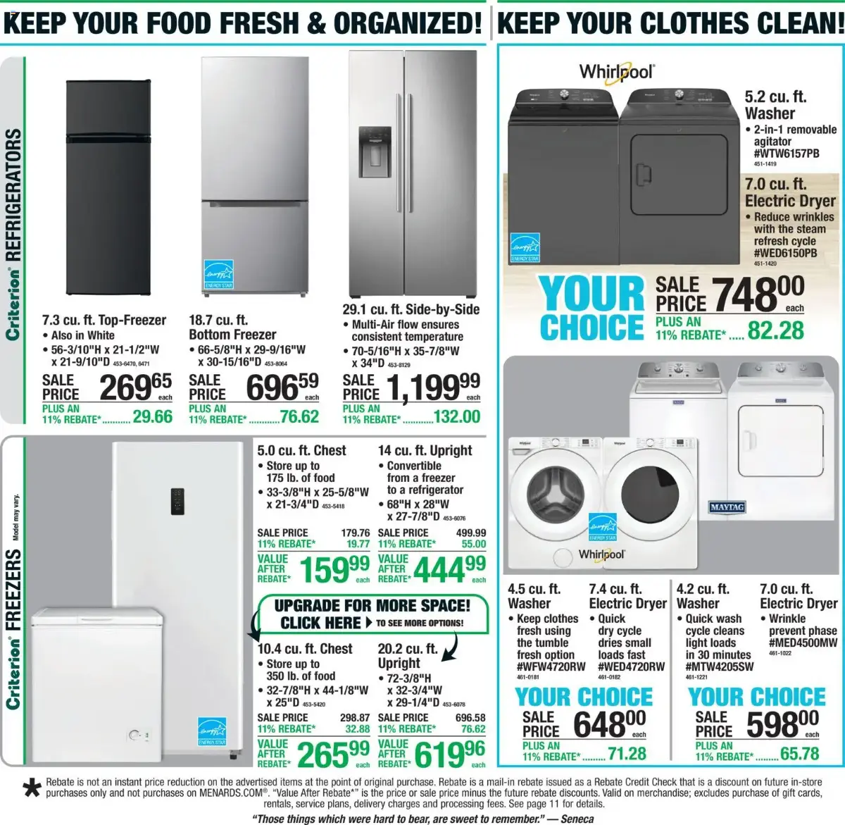 Menards Weekly Ad, page 18 of 22, valid 09/10/2026 - 09/20/2026 — Rebate, After, Daddy, Scrub