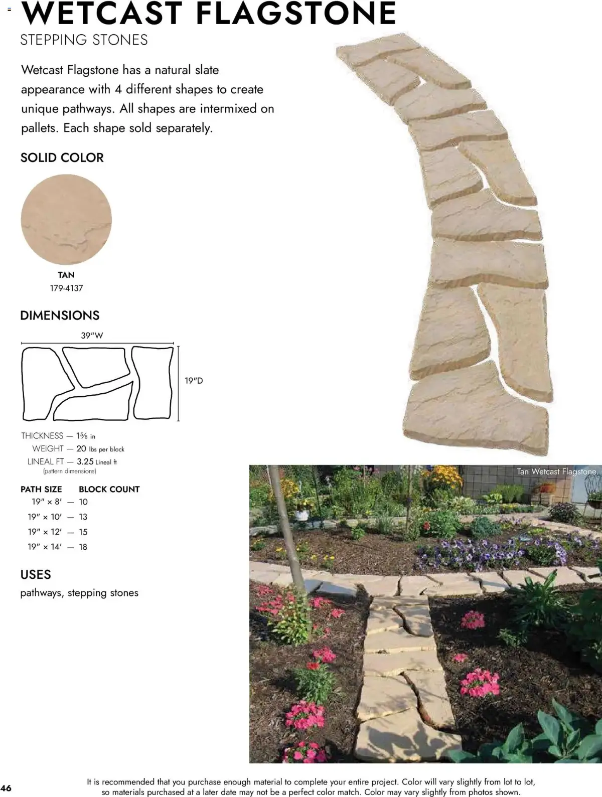 Menards Landscape Catalog, page 46 of 100, valid 04/02/2026 - 12/31/2026