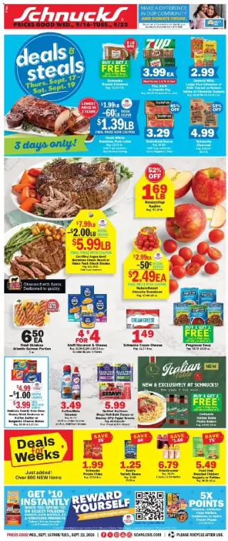 Schnucks Weekly Ad preview, valid 09/16/2026 - 09/22/2026