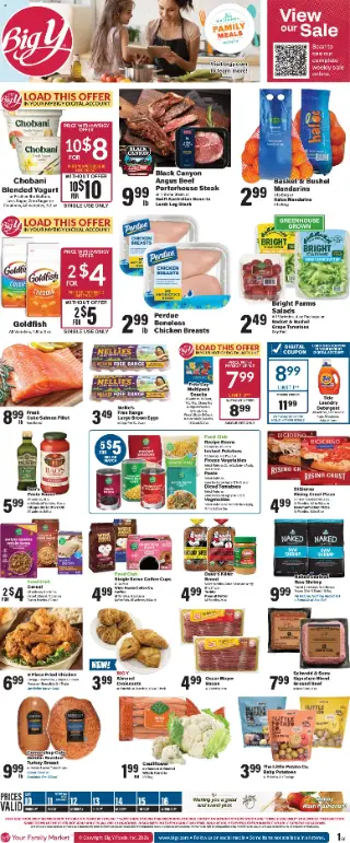 Big Y Weekly Ad preview, valid 09/10/2026 - 09/16/2026