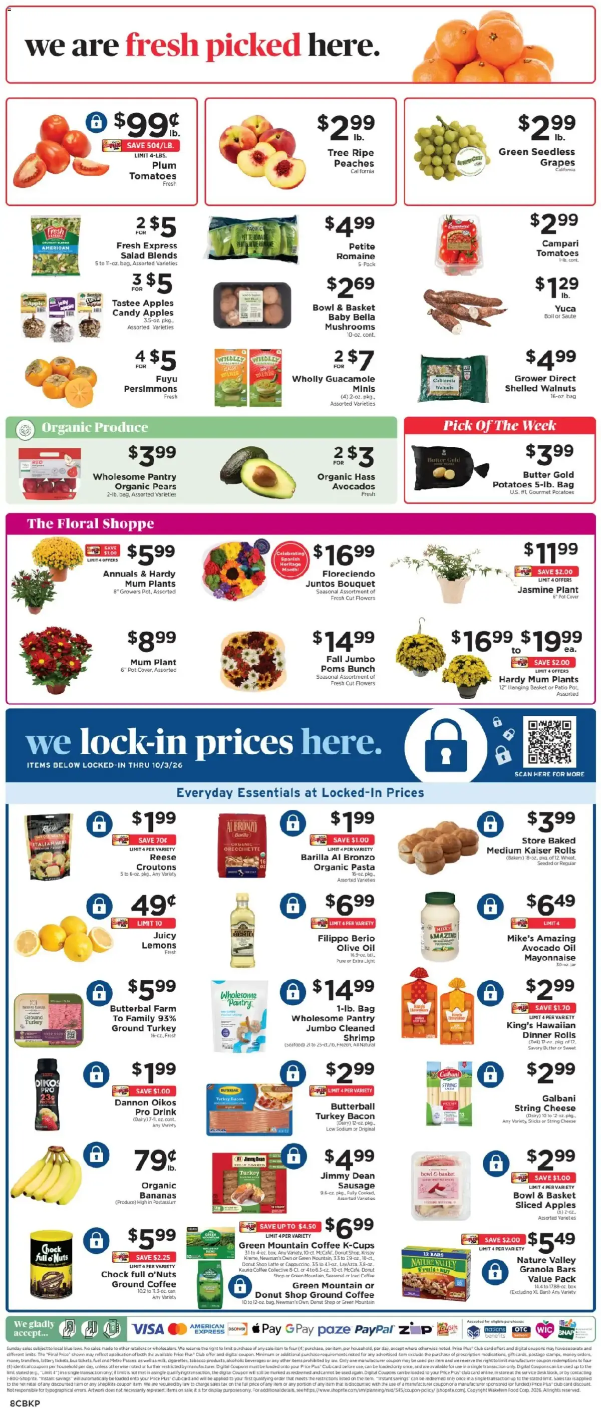 ShopRite Weekly Ad, page 9 of 9, valid 09/13/2026 - 09/19/2026