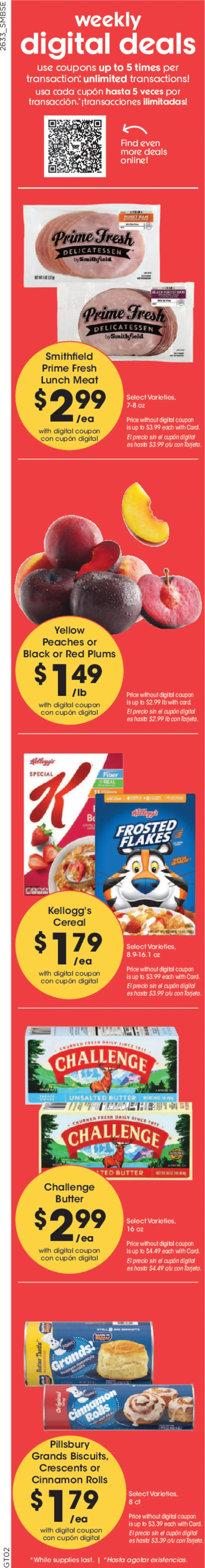 Smith's Weekly Ad, page 2 of 13, valid 09/16/2026 - 09/22/2026