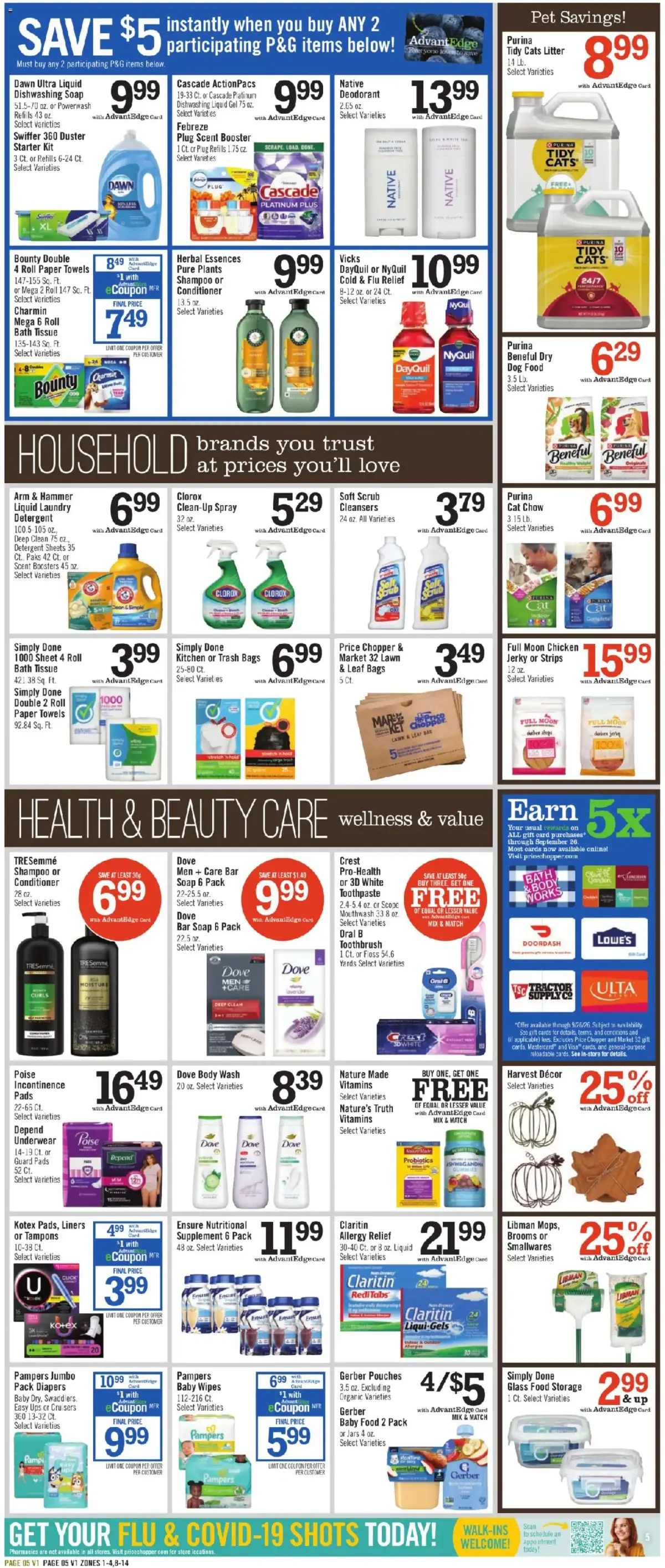 Price Chopper Weekly Ad, page 5 of 10, valid 09/13/2026 - 09/19/2026