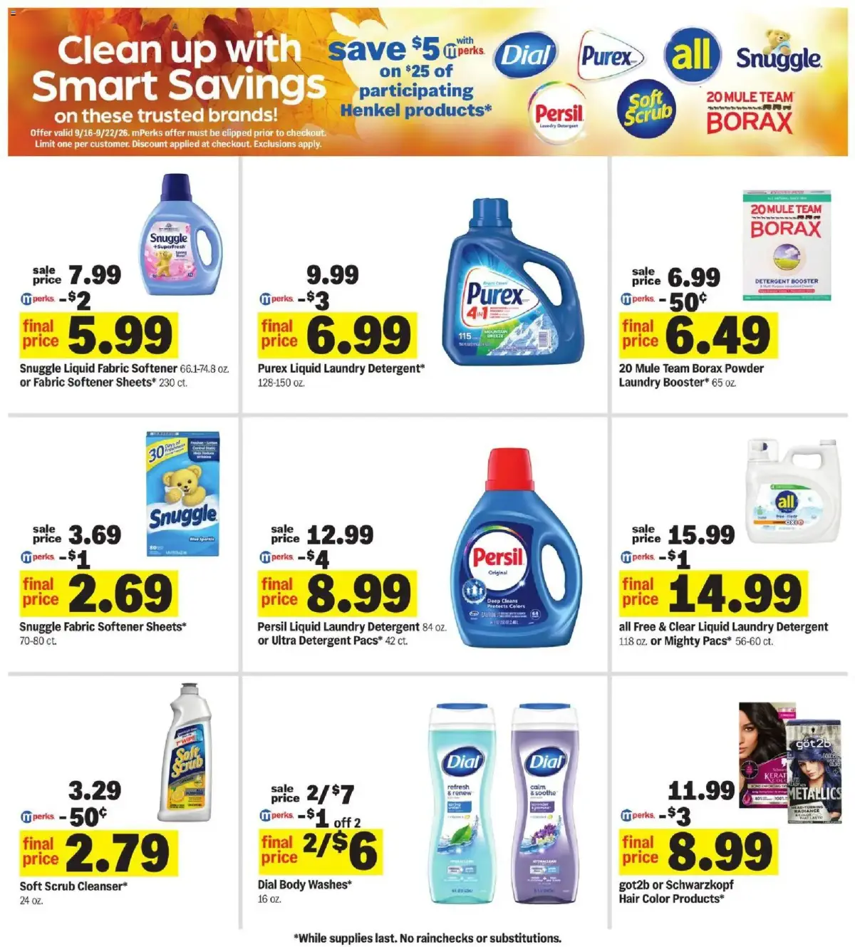 Meijer Weekly Ad, page 30 of 35, valid 09/16/2026 - 09/22/2026