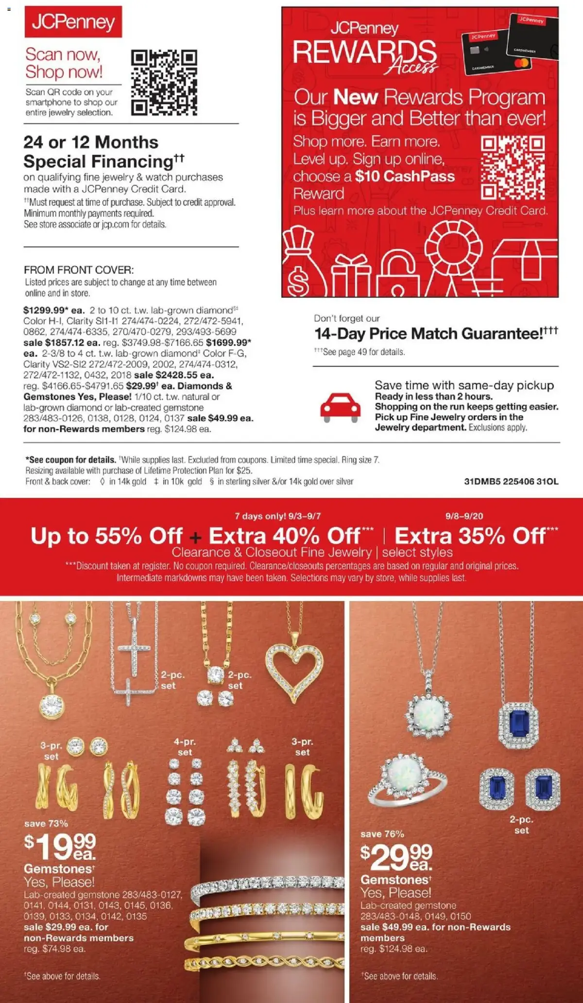 JCPenney Jewelry Sale, page 51 of 54, valid 09/03/2026 - 09/20/2026