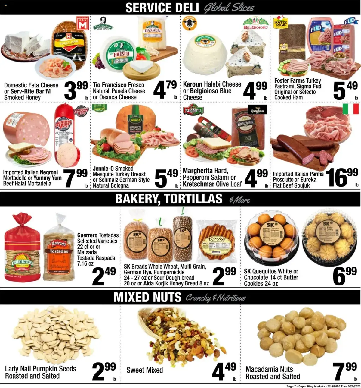 Super King Weekly Ad, page 7 of 8, valid 09/14/2026 - 09/20/2026