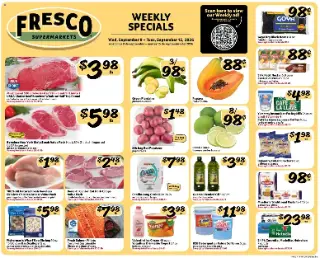 Fresco y Más Weekly Ad preview, valid 09/09/2026 - 09/15/2026