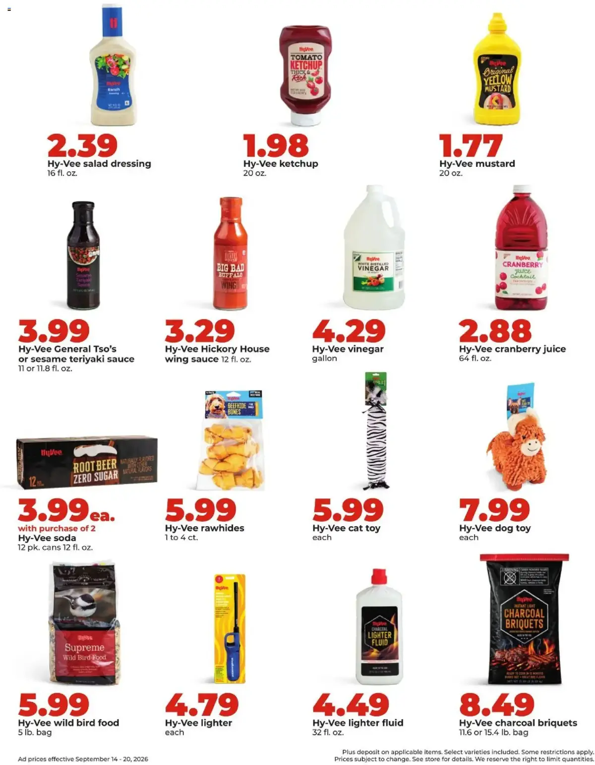 HyVee Weekly Ad, page 19 of 46, valid 09/14/2026 - 09/20/2026