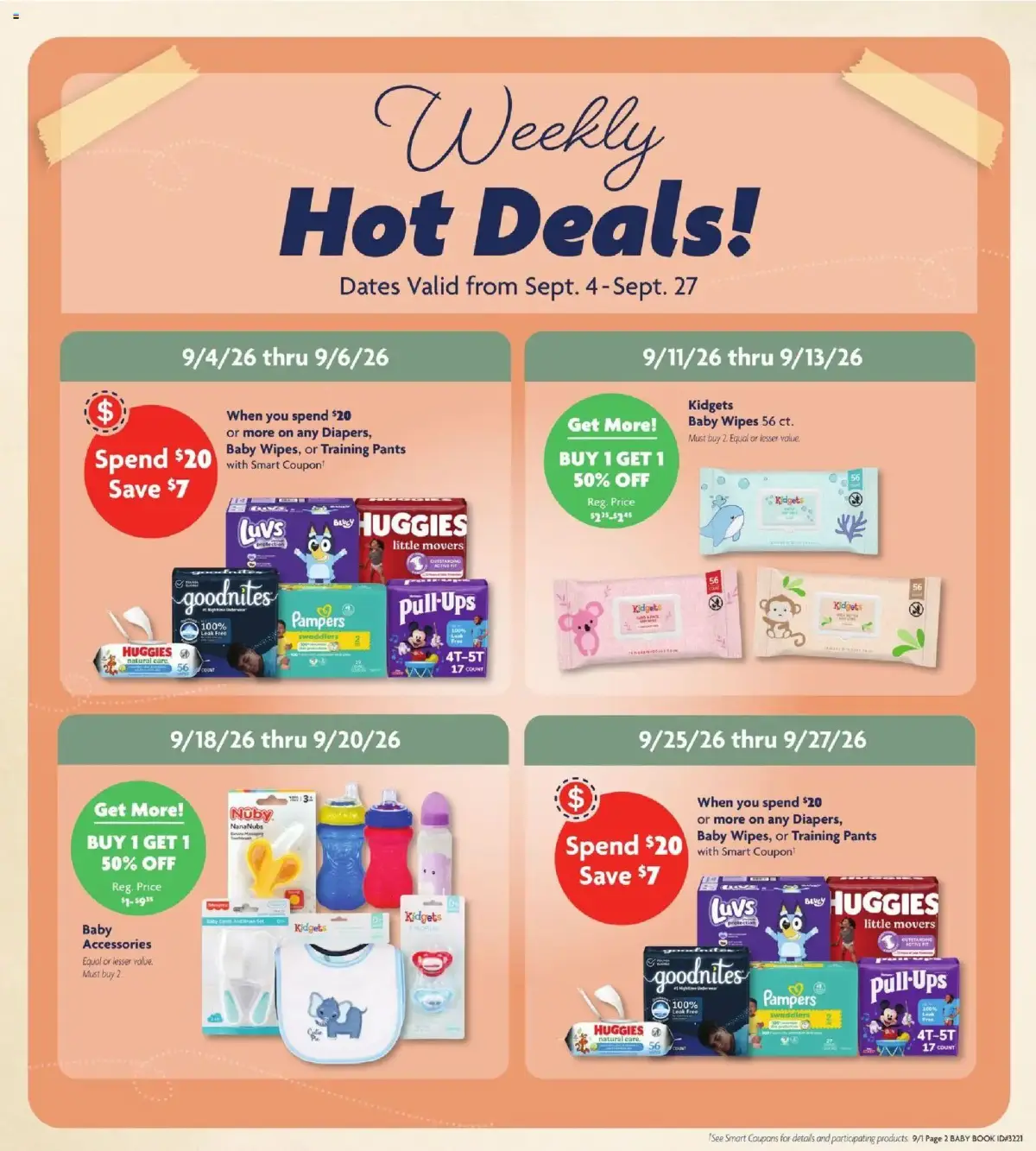 Family Dollar Digital Book, page 2 of 11, valid 09/01/2026 - 09/30/2026