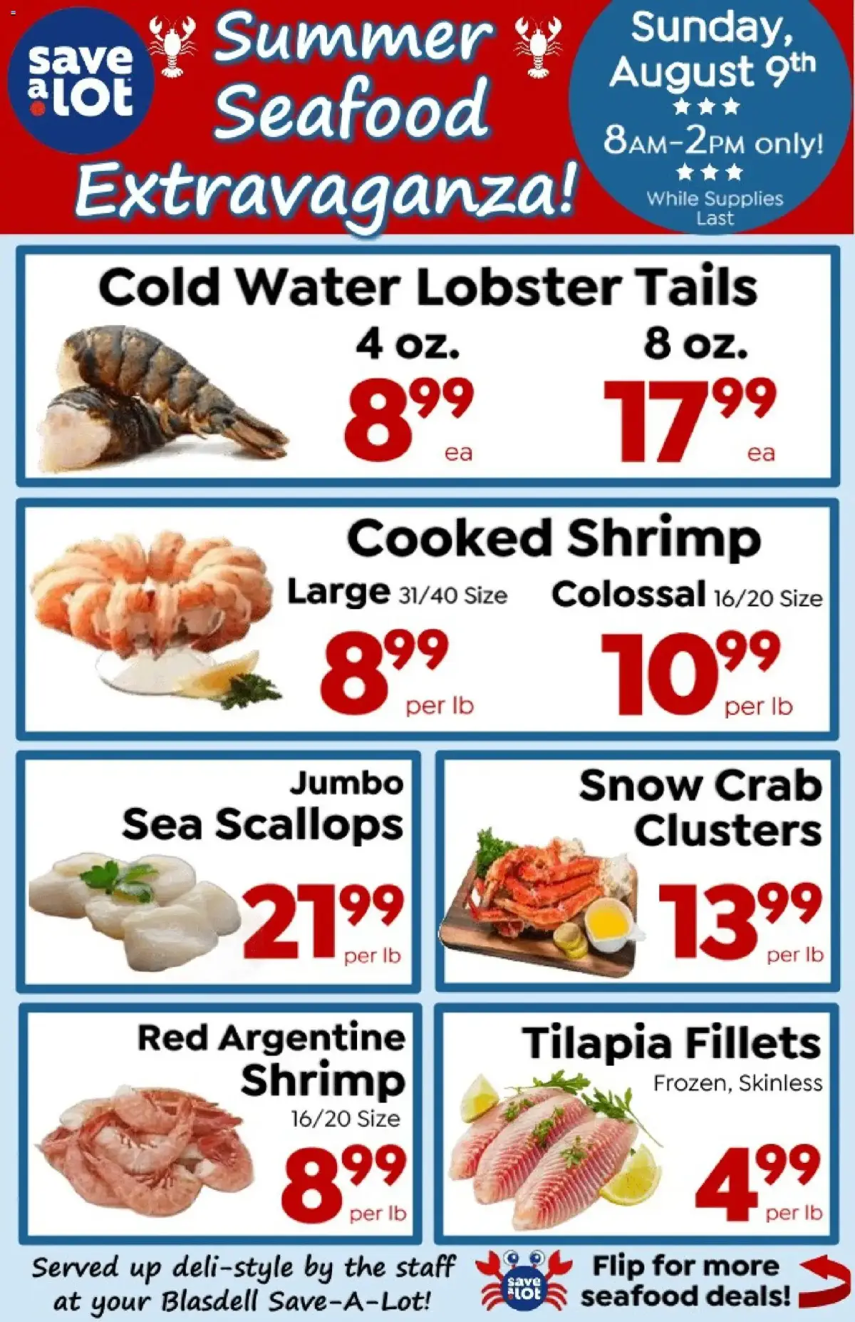 Save a Lot Ad, page 1 of 2, valid 08/09/2026 - 08/09/2027