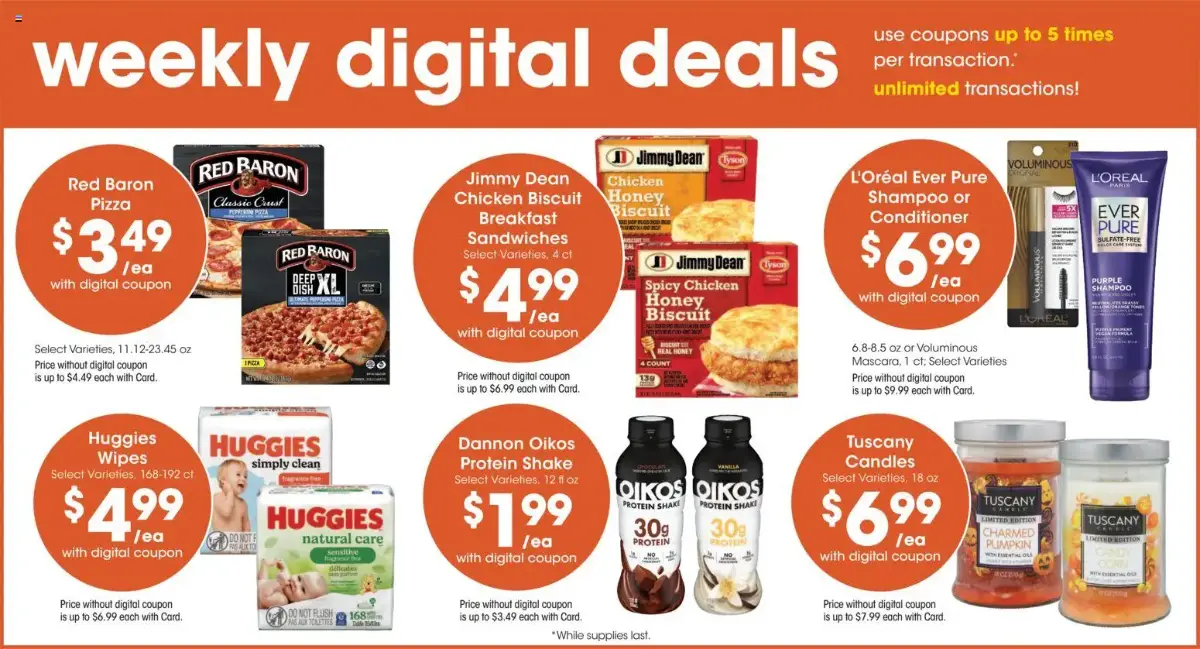 Kroger Weekly Ad, page 3 of 14, valid 09/16/2026 - 09/22/2026