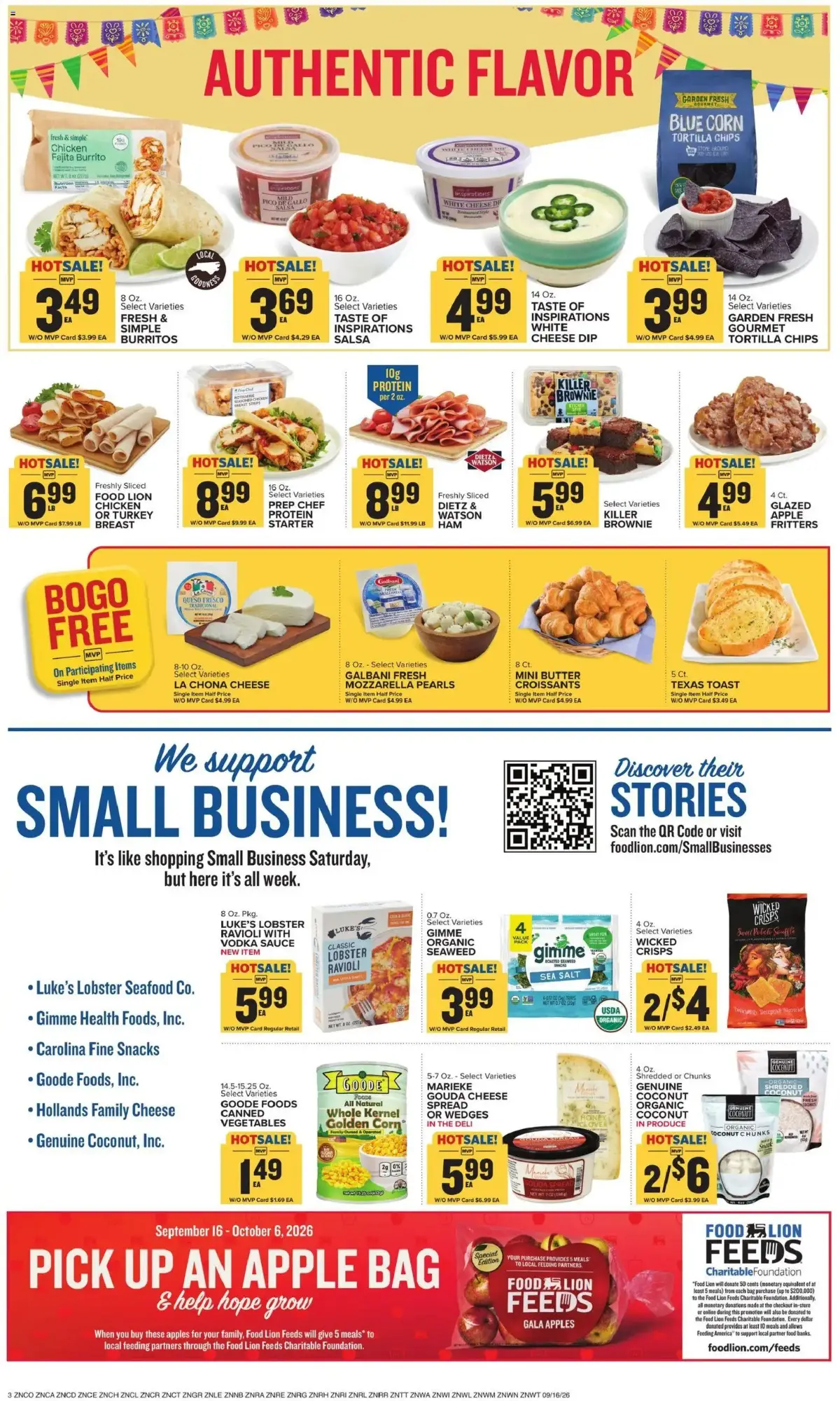 Food Lion Weekly Ad, page 6 of 17, valid 09/16/2026 - 09/22/2026
