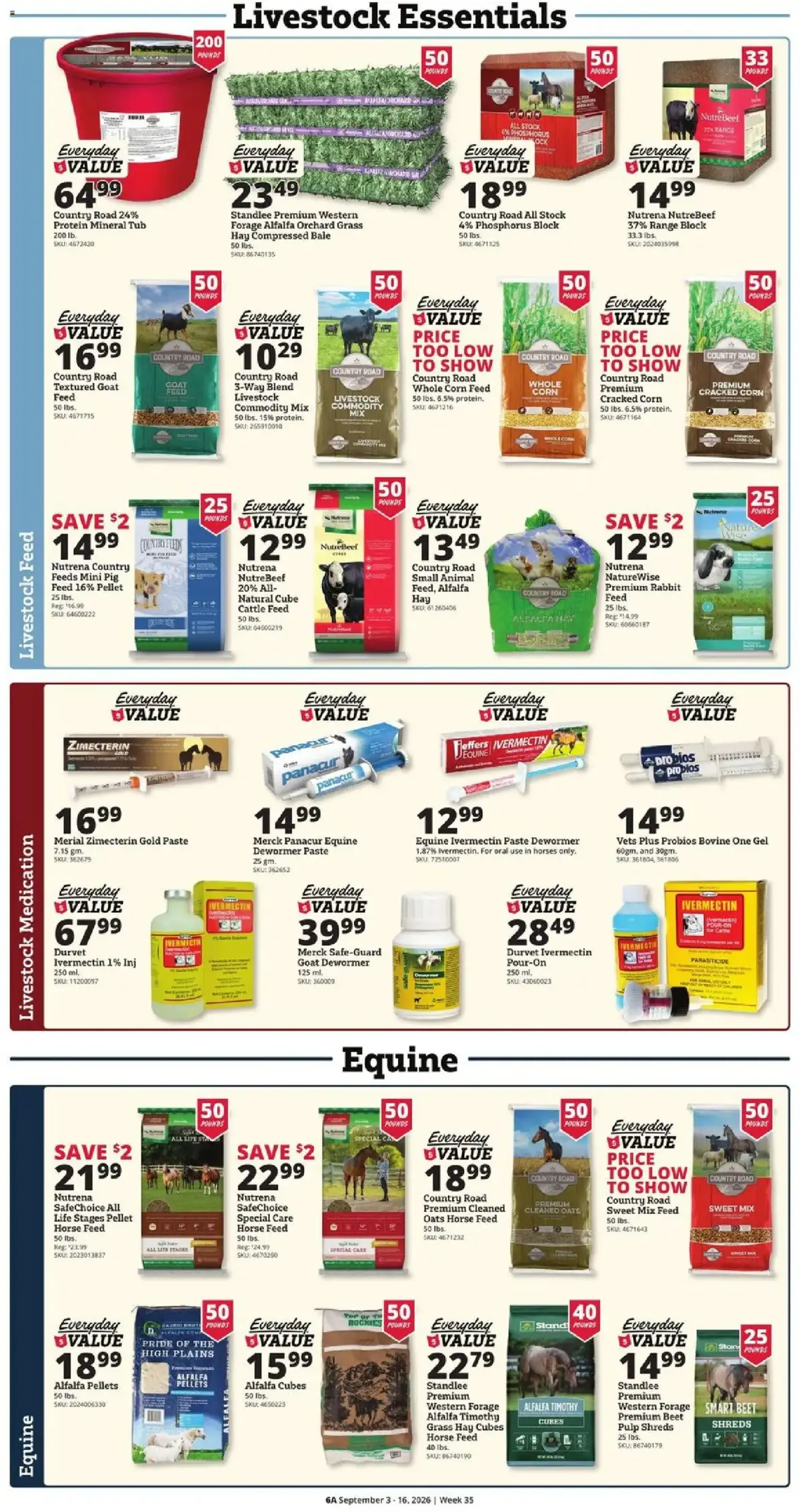 Rural King Weekly Ad, page 8 of 12, valid 09/03/2026 - 09/16/2026