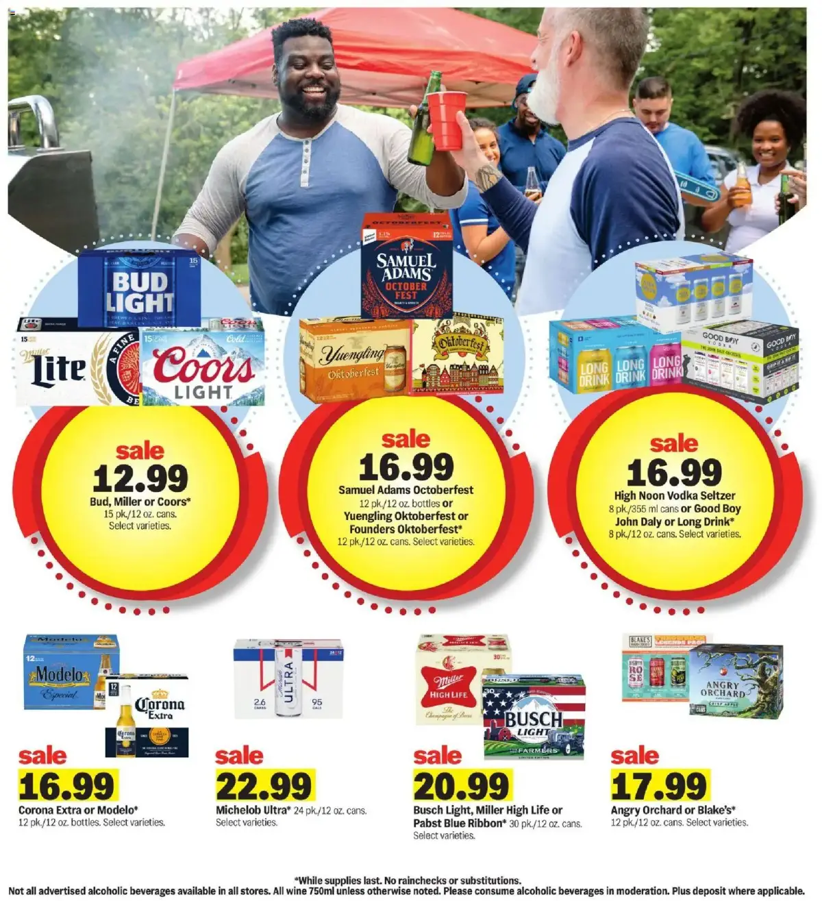 Meijer Weekly Ad, page 18 of 35, valid 09/09/2026 - 09/15/2026 — Light, Samuel, Corona, High Life