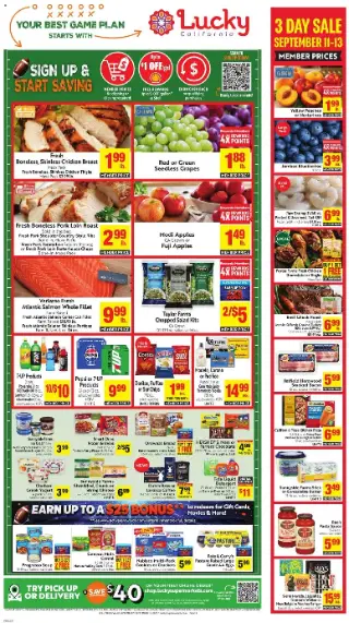 Lucky Supermarkets Weekly Ad preview, valid 09/09/2026 - 09/15/2026