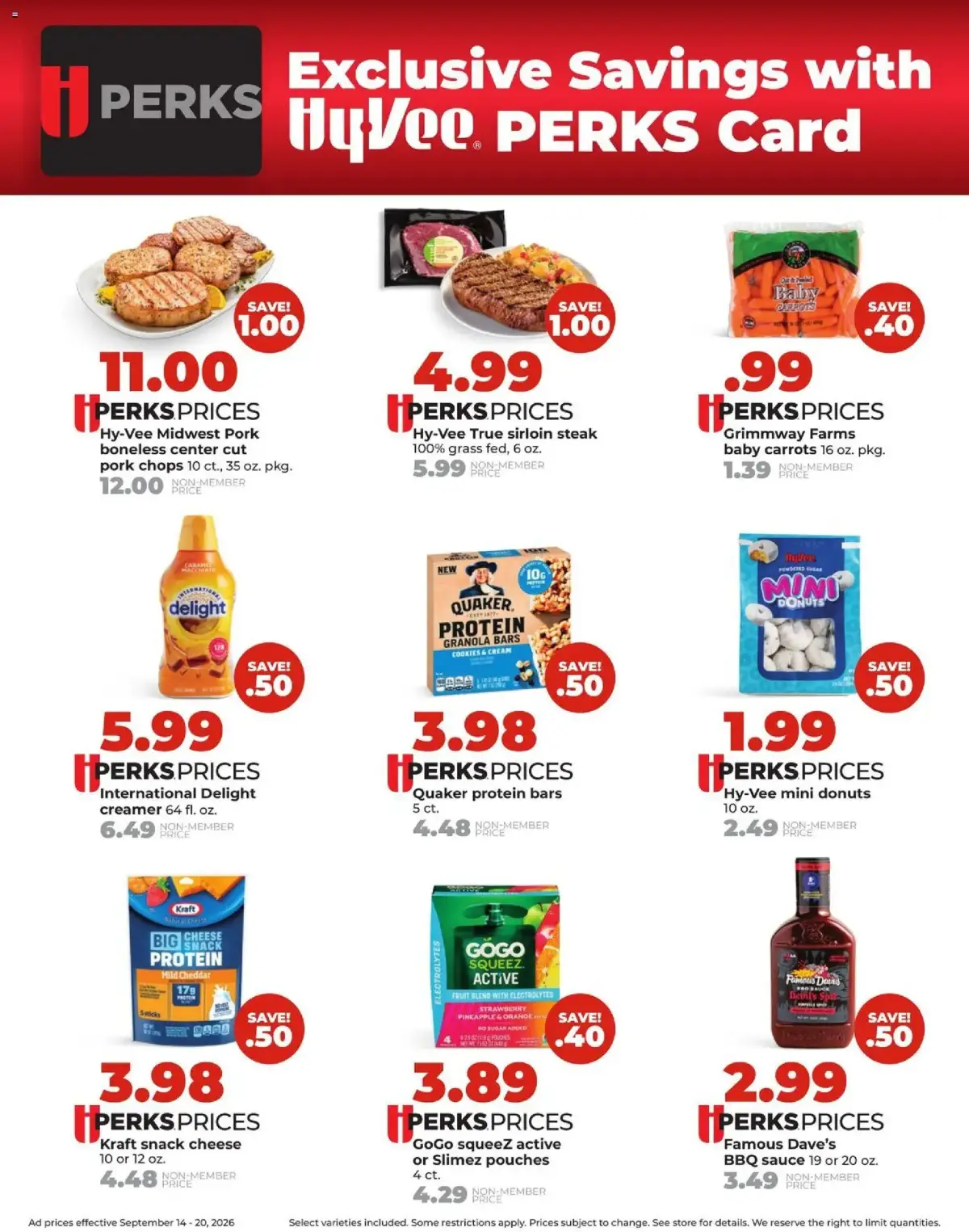 HyVee Weekly Ad, page 5 of 46, valid 09/14/2026 - 09/20/2026