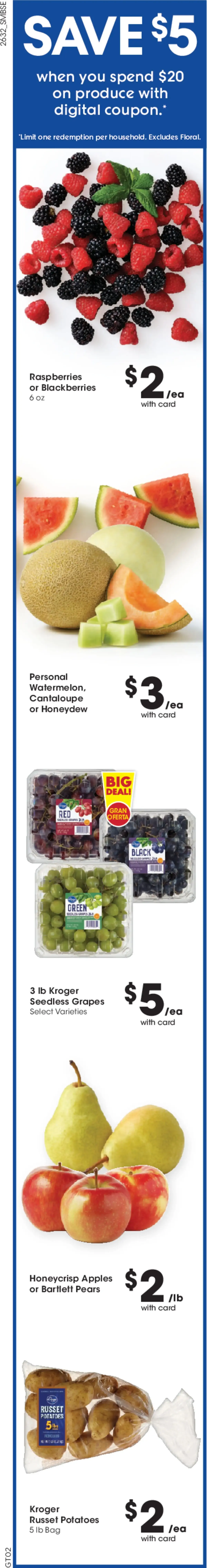 Smith's Weekly Ad, page 2 of 13, valid 09/09/2026 - 09/15/2026 — Con Tarjeta, Hasta, Johnsonville, Kroger