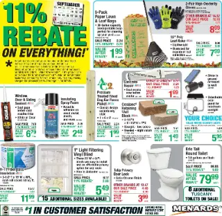 Menards Weekly Ad preview, valid 09/10/2026 - 09/20/2026
