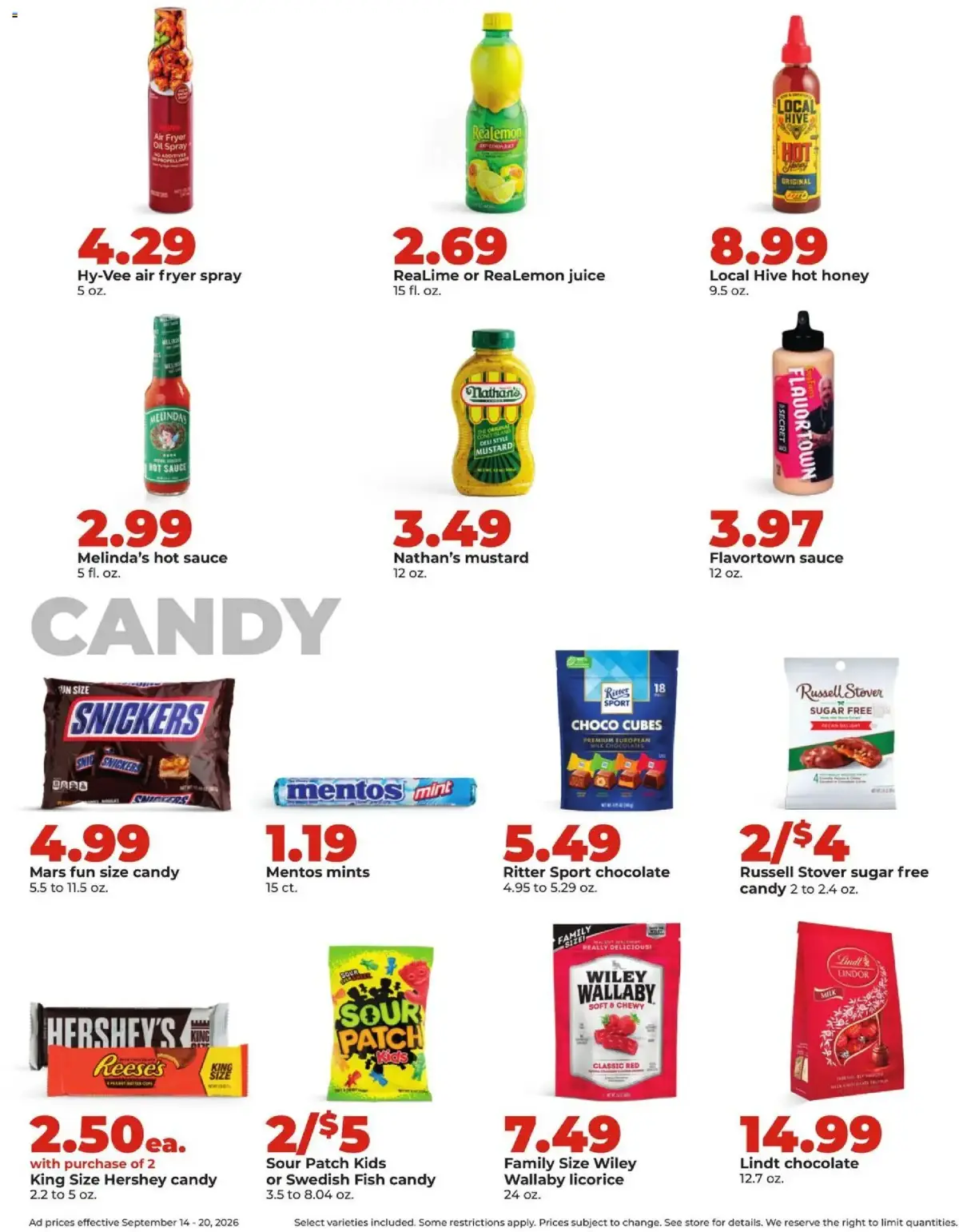 HyVee Weekly Ad, page 24 of 46, valid 09/14/2026 - 09/20/2026