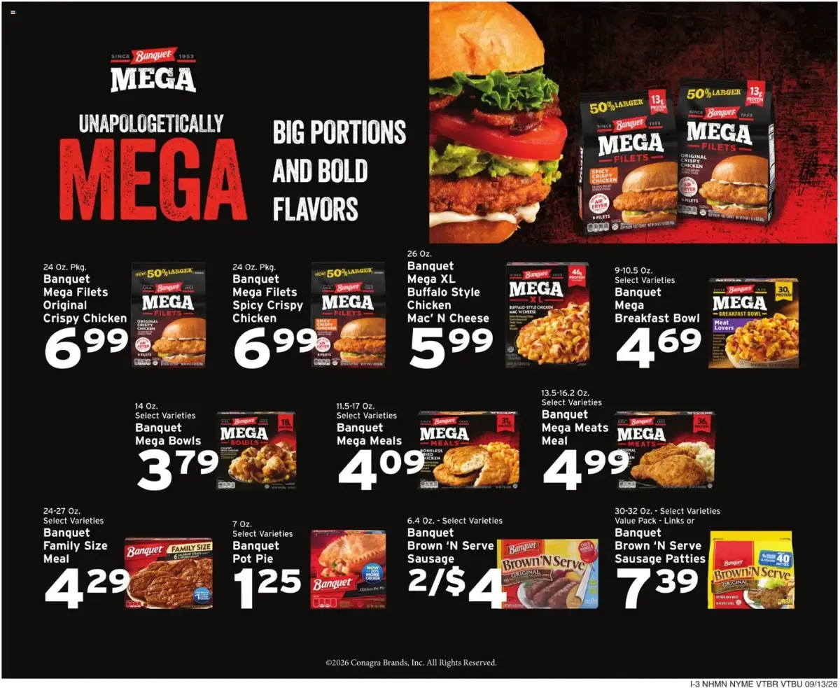 Hannaford Weekly Ad, page 11 of 16, valid 09/13/2026 - 09/19/2026