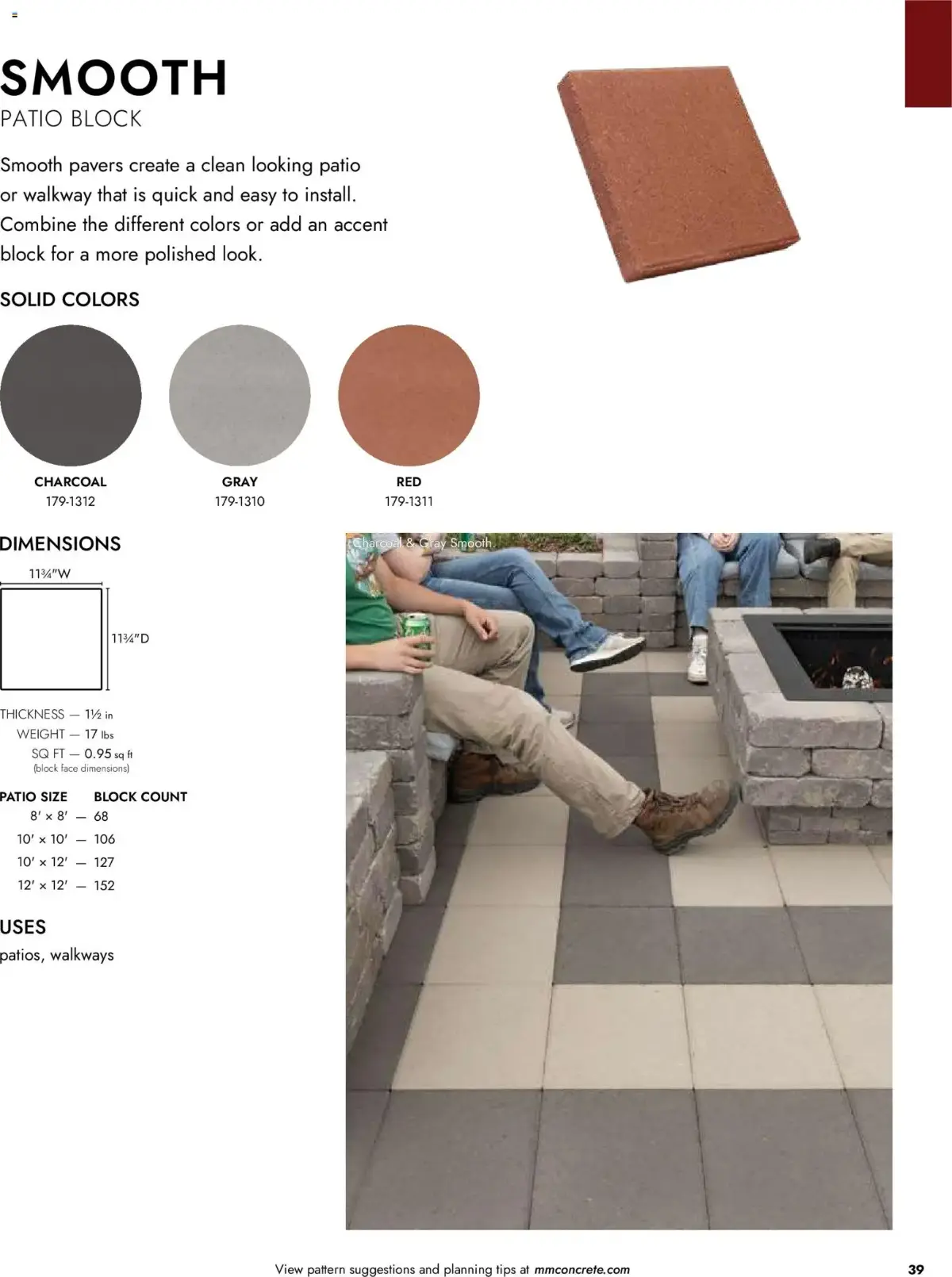 Menards Landscape Catalog, page 39 of 100, valid 04/02/2026 - 12/31/2026