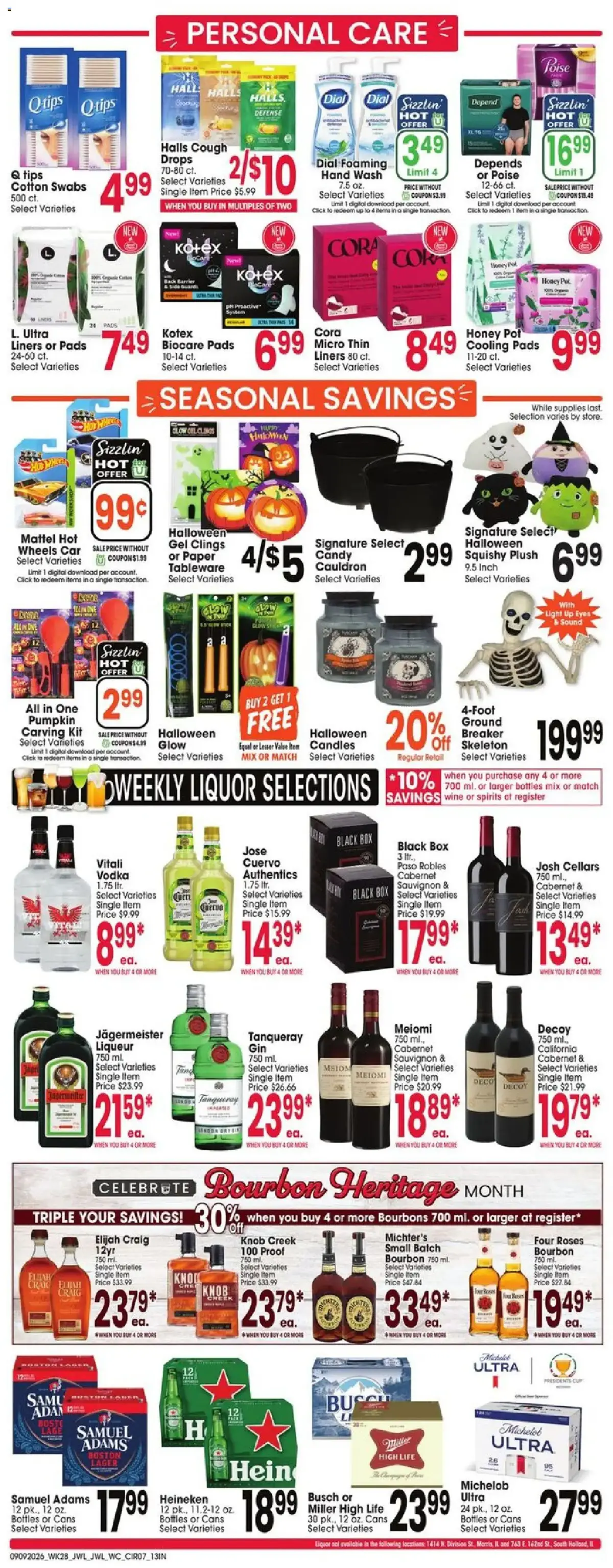 Jewel Osco Weekly Ad, page 7 of 13, valid 09/09/2026 - 09/15/2026