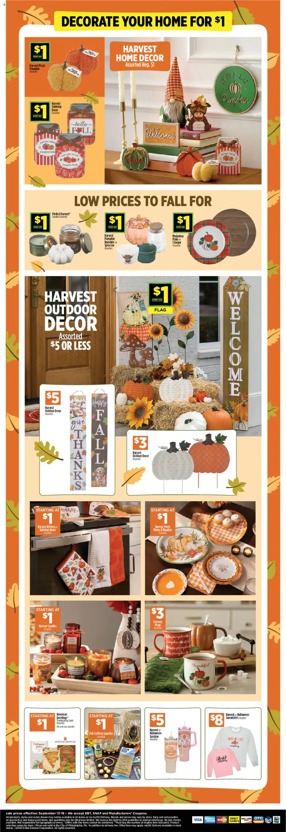 Dollar General Weekly Ad, page 15 of 15, valid 09/13/2026 - 09/19/2026