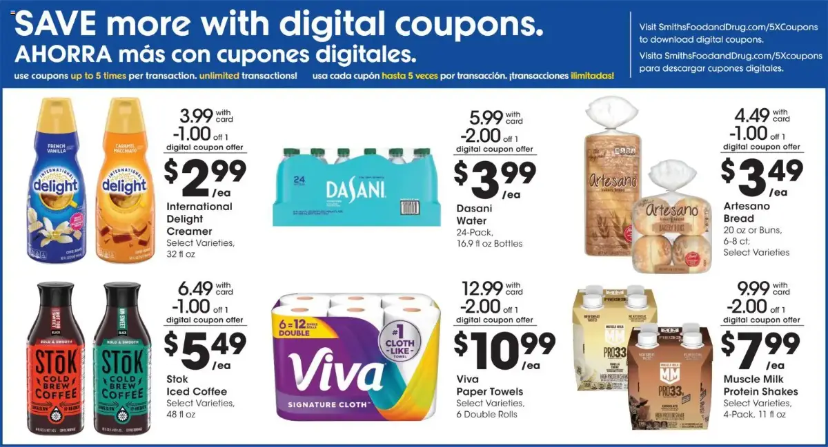 Smith's Weekly Ad, page 10 of 13, valid 09/09/2026 - 09/15/2026 — Jack Links, Beef Jerky, Muscle Milk, Ultra