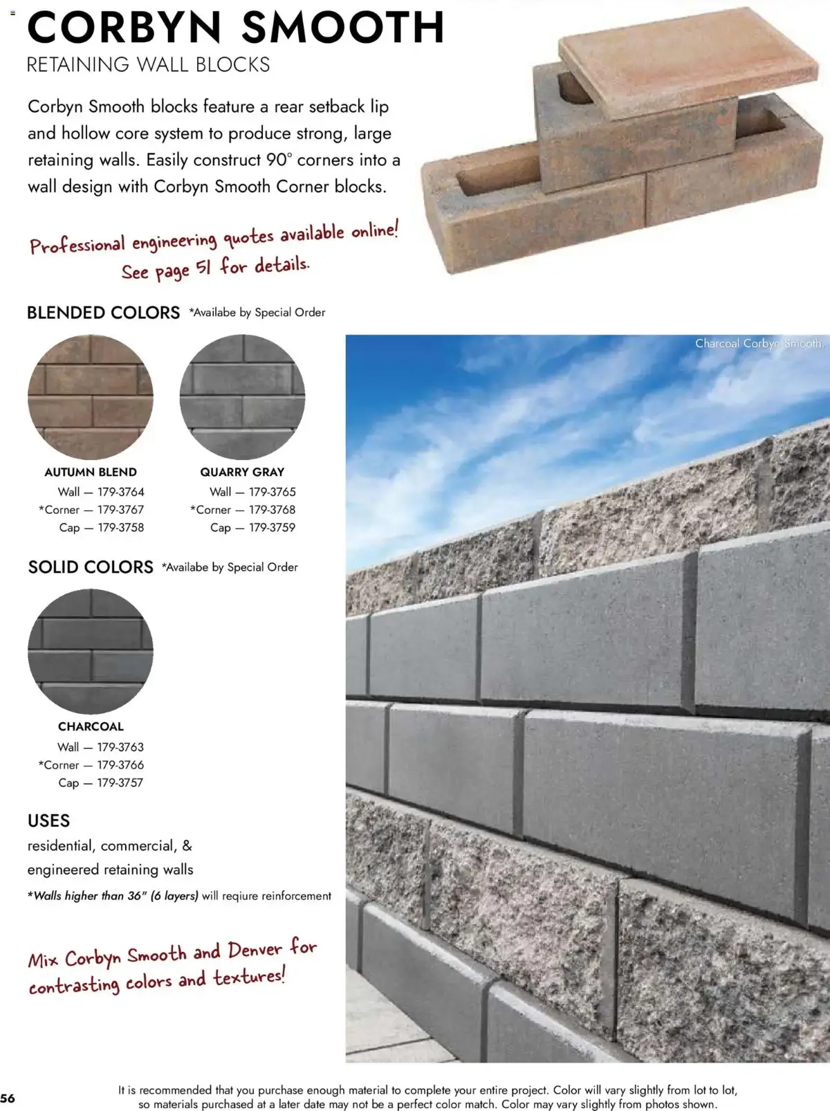 Menards Landscape Catalog, page 56 of 100, valid 04/02/2026 - 12/31/2026
