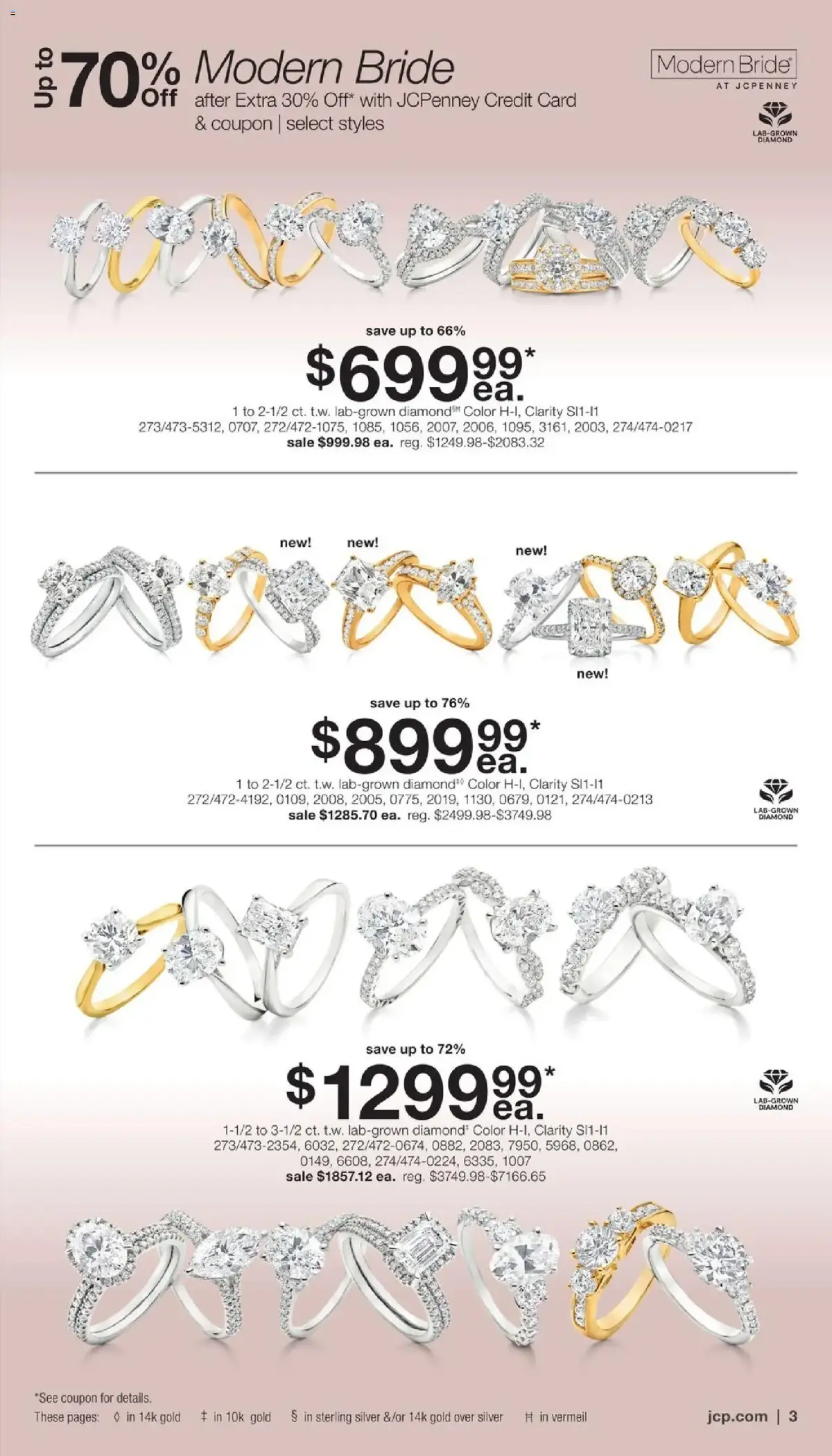 JCPenney Jewelry Sale, page 2 of 54, valid 09/03/2026 - 09/20/2026