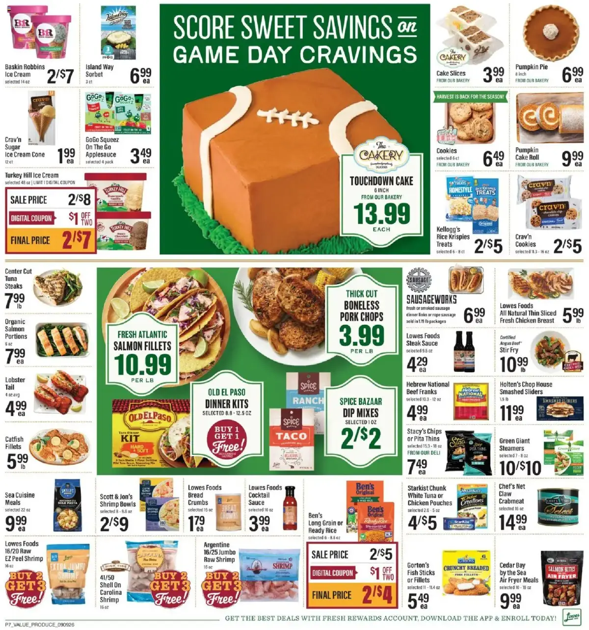 Lowes Foods Weekly Ad, page 10 of 11, valid 09/09/2026 - 09/15/2026