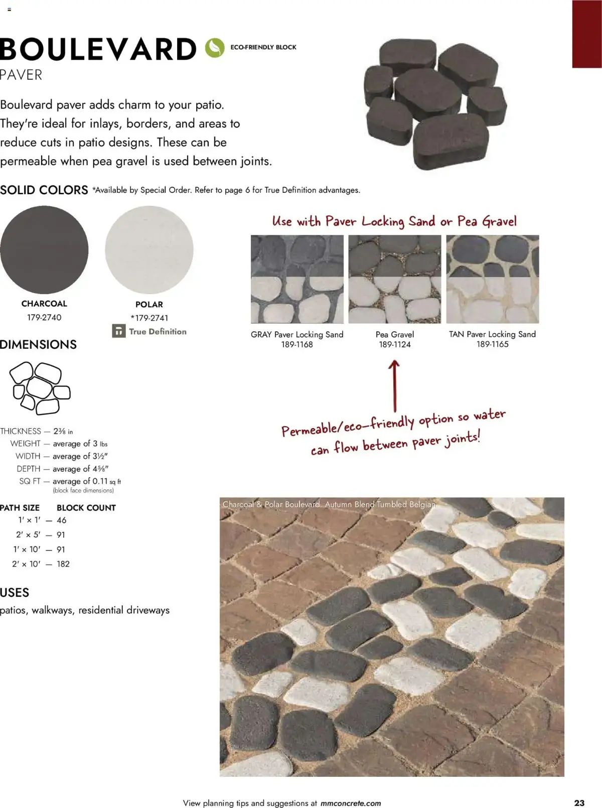 Menards Landscape Catalog, page 23 of 100, valid 04/02/2026 - 12/31/2026