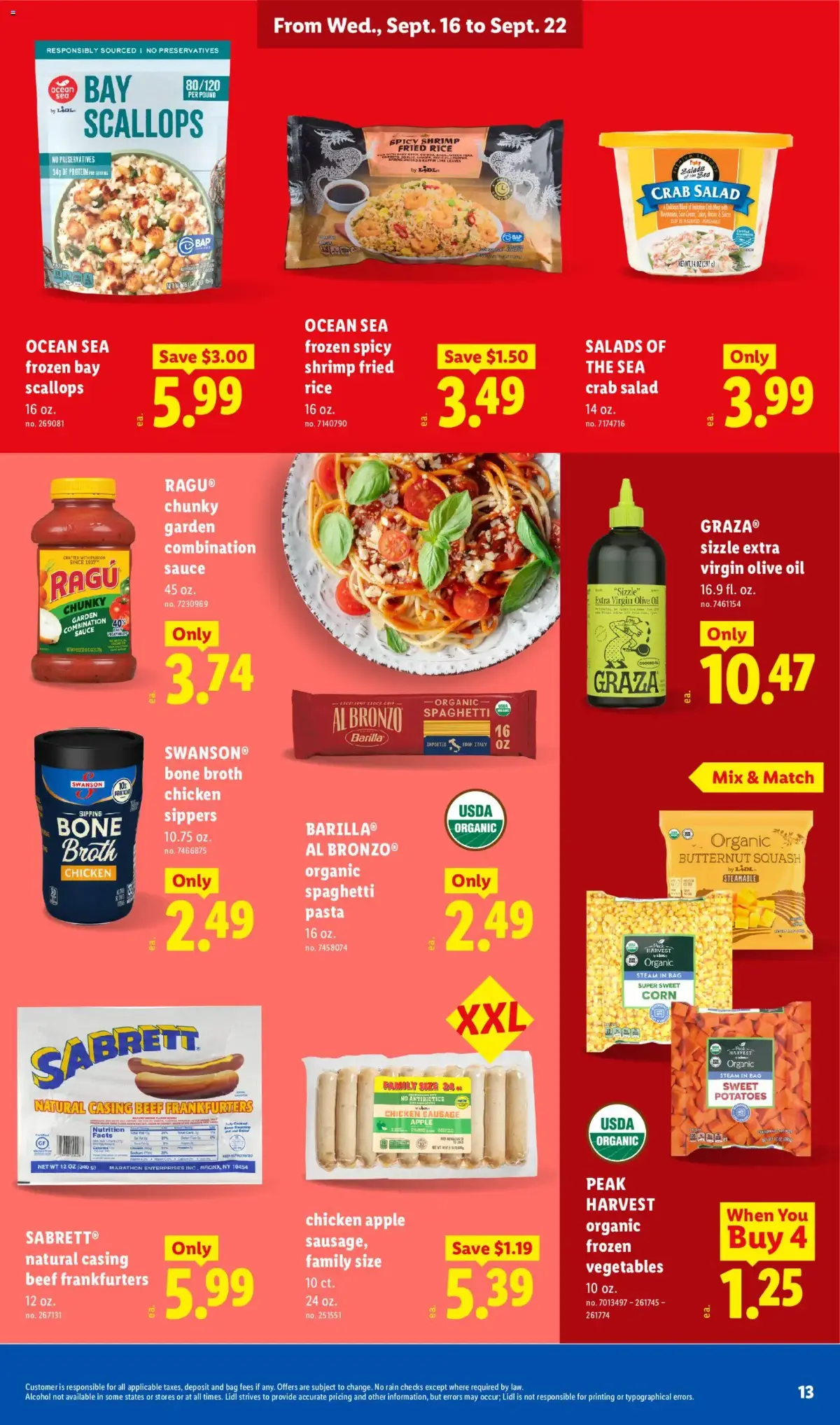 Lidl Weekly Ad, page 13 of 34, valid 09/16/2026 - 09/22/2026