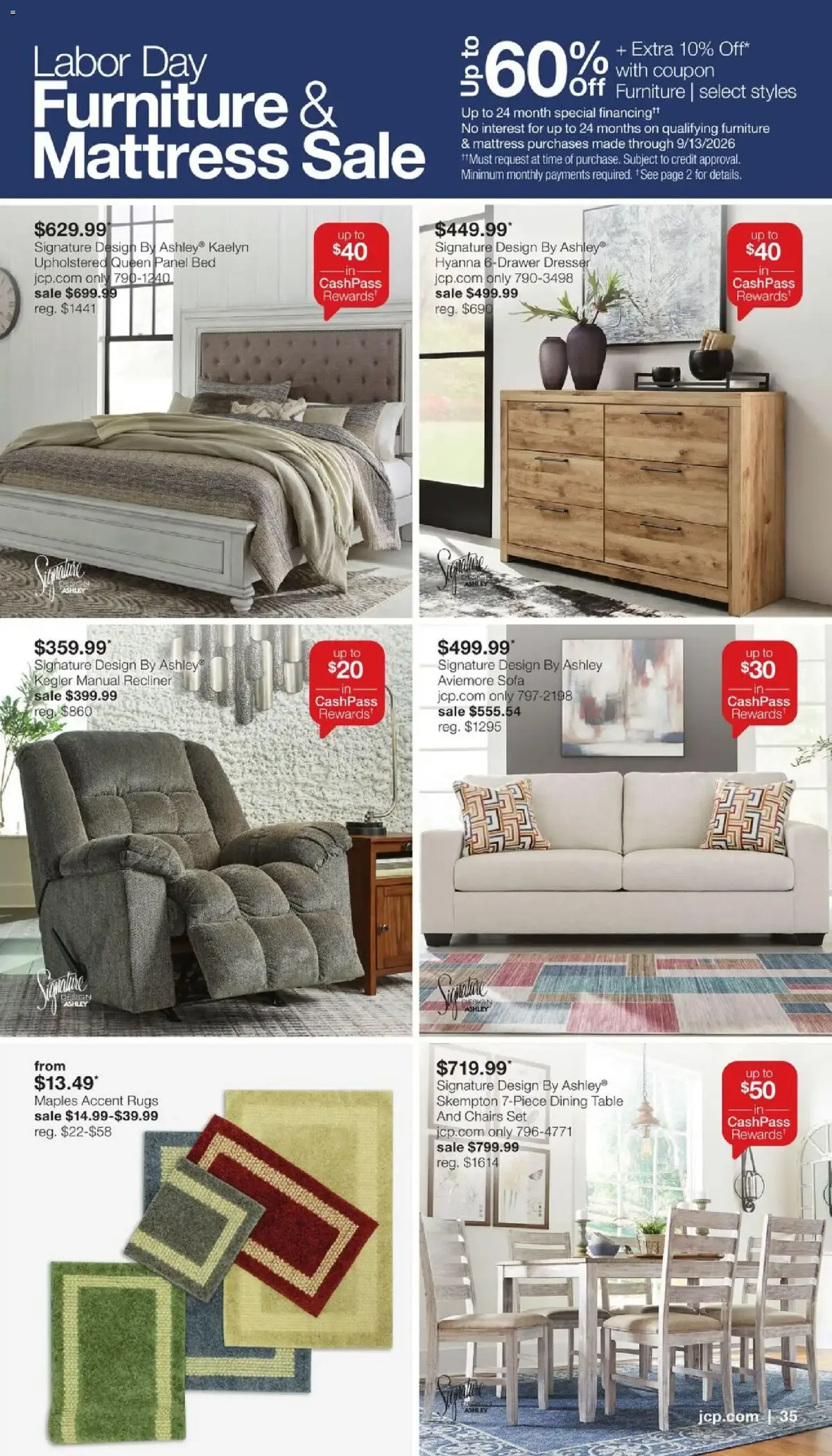 JCPenney Weekly Ad, page 34 of 42, valid 08/18/2026 - 09/14/2026