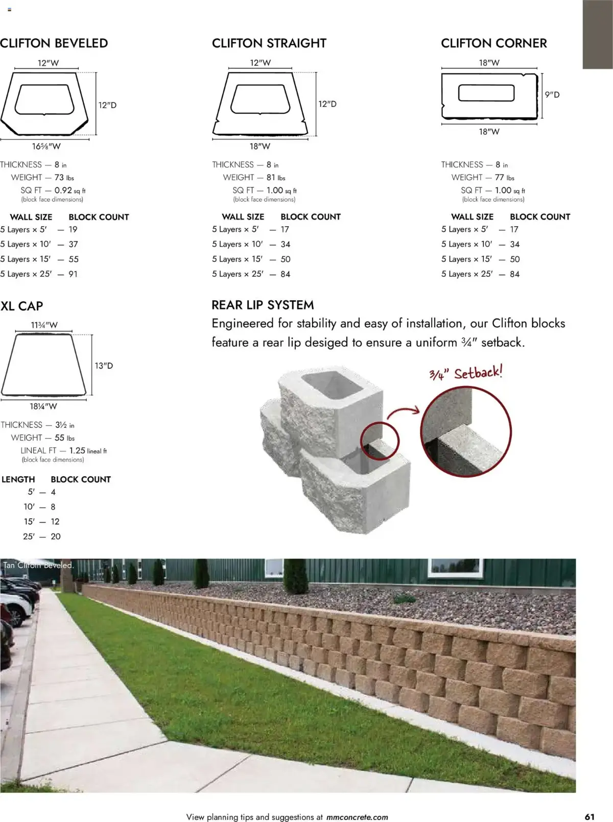 Menards Landscape Catalog, page 61 of 100, valid 04/02/2026 - 12/31/2026