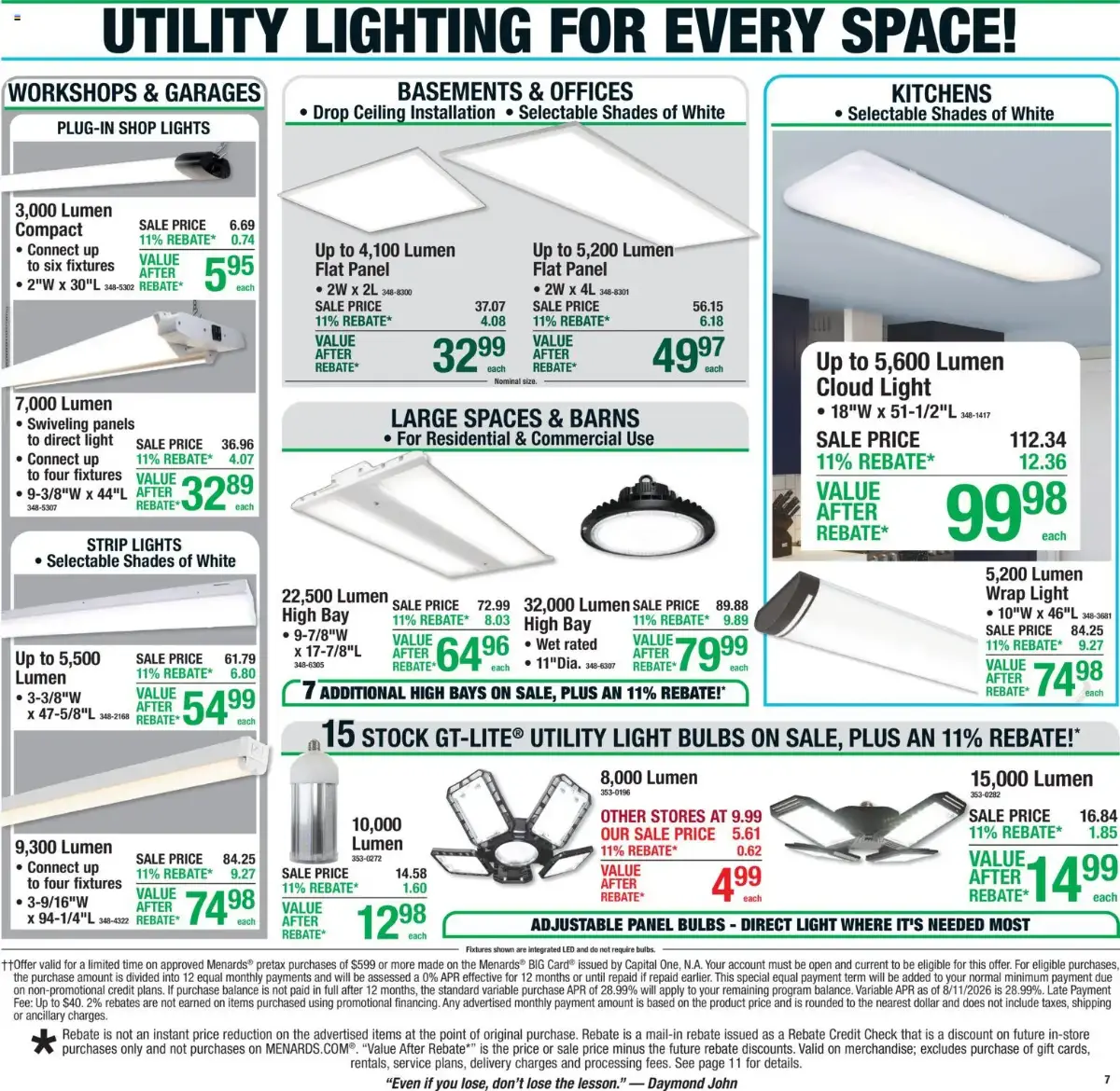 Menards Weekly Ad, page 11 of 22, valid 09/10/2026 - 09/20/2026 — Rebate, After, Red Blue, Two Shown