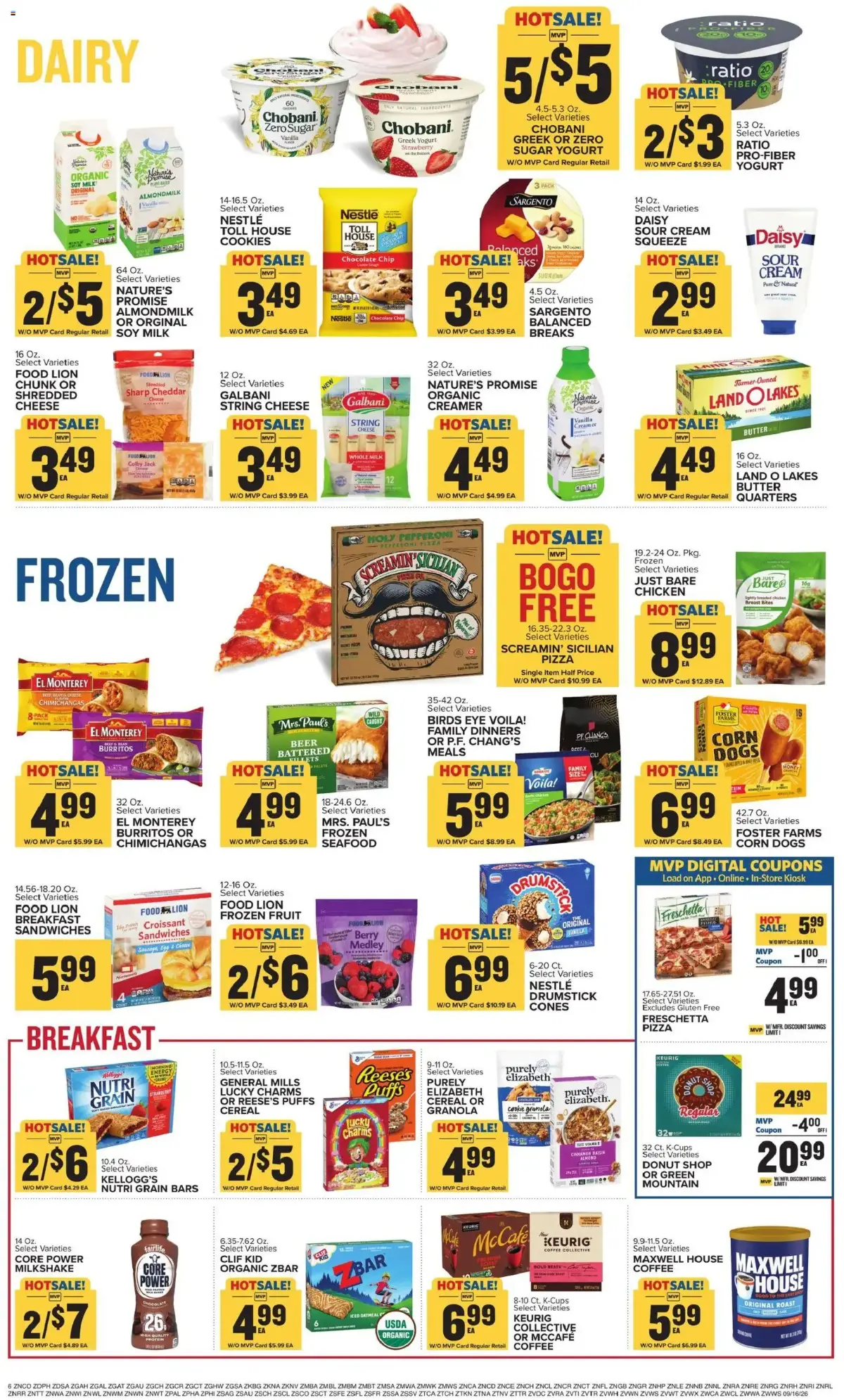 Food Lion Weekly Ad, page 12 of 17, valid 09/16/2026 - 09/22/2026