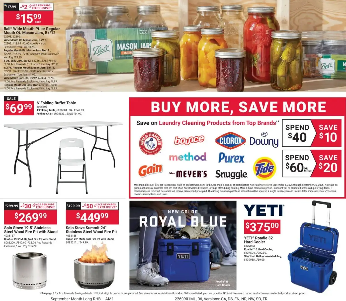 ACE Hardware Weekly Ad, page 6 of 8, valid 09/01/2026 - 09/30/2026