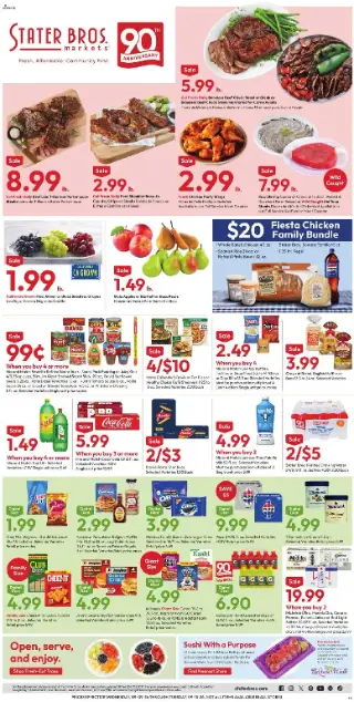 Stater Bros Weekly Ad preview, valid 09/09/2026 - 09/15/2026