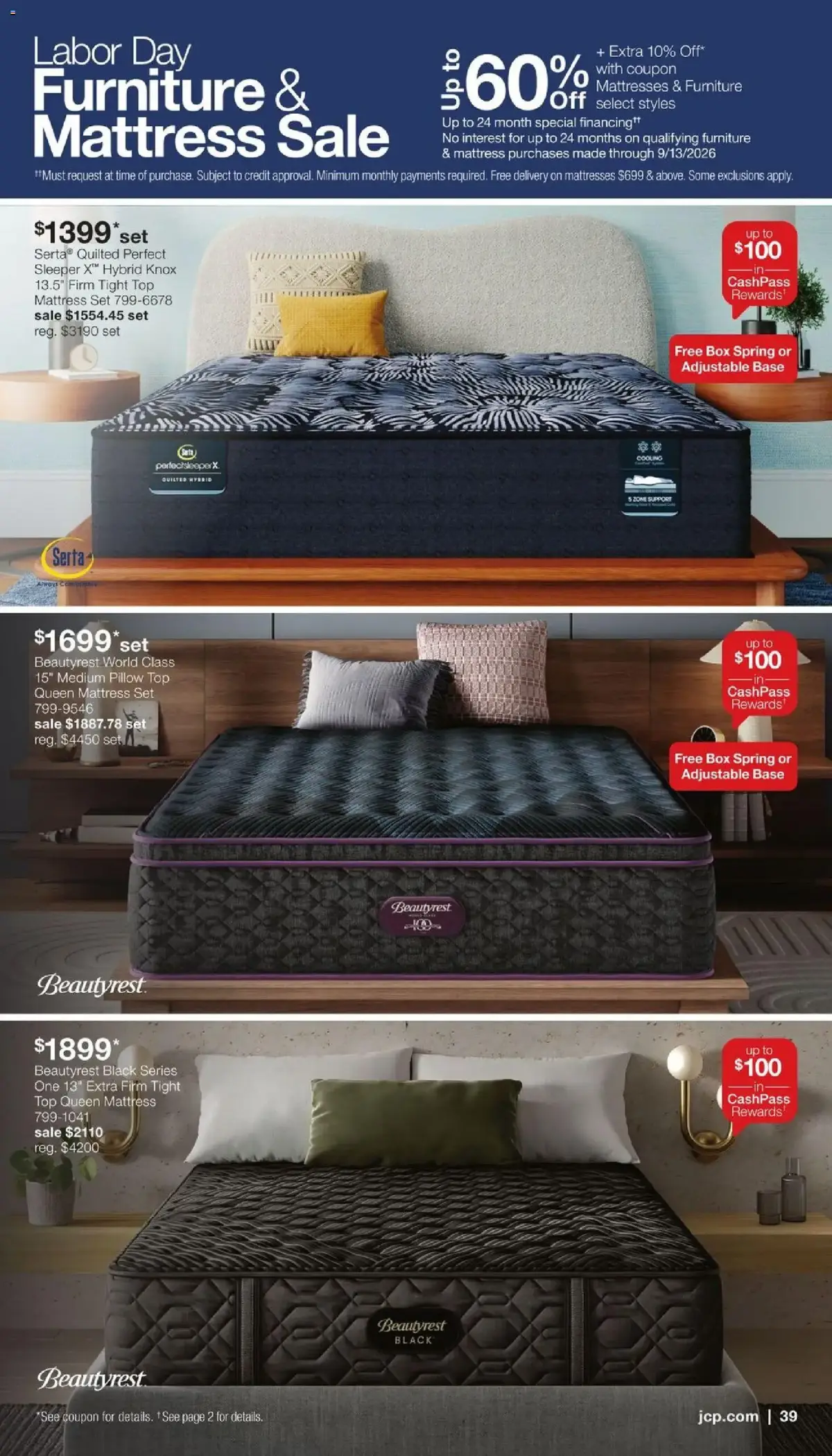 JCPenney Weekly Ad, page 38 of 42, valid 08/18/2026 - 09/14/2026