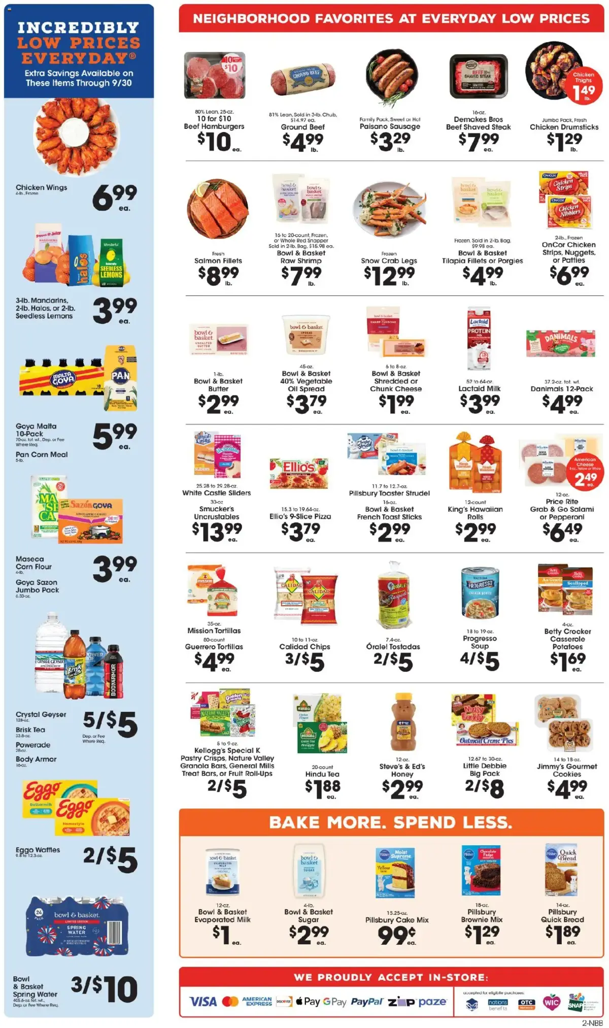 Price Rite Weekly Ad, page 4 of 4, valid 09/11/2026 - 10/01/2026