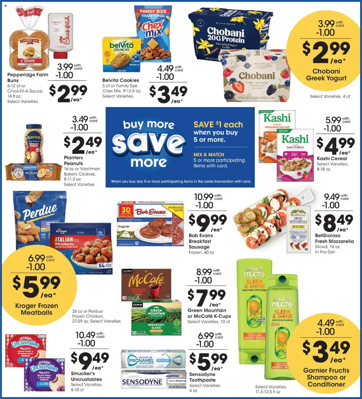 Kroger Weekly Ad, page 5 of 14, valid 09/09/2026 - 09/15/2026 — Nature Valley, Salad Dressing, Protein, Bar Soap