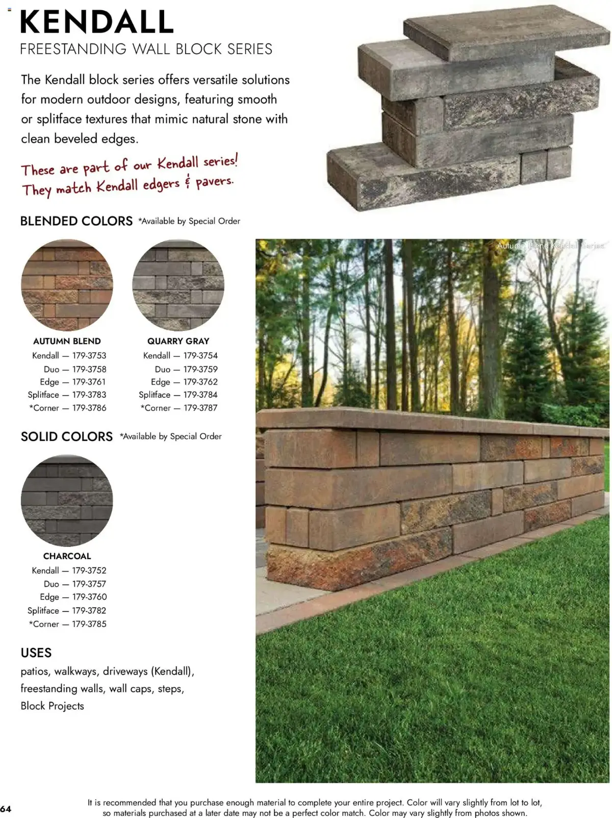 Menards Landscape Catalog, page 64 of 100, valid 04/02/2026 - 12/31/2026