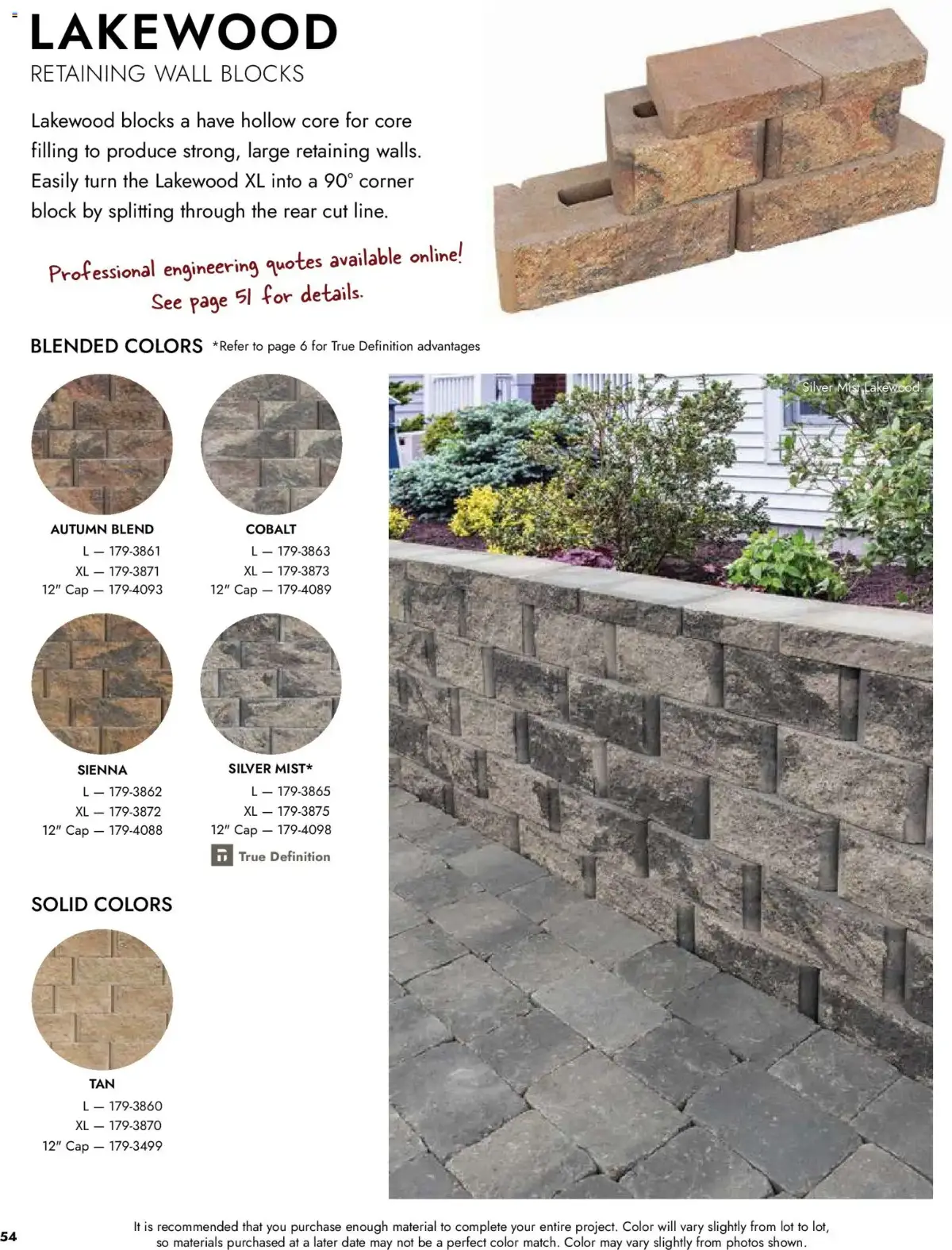 Menards Landscape Catalog, page 54 of 100, valid 04/02/2026 - 12/31/2026