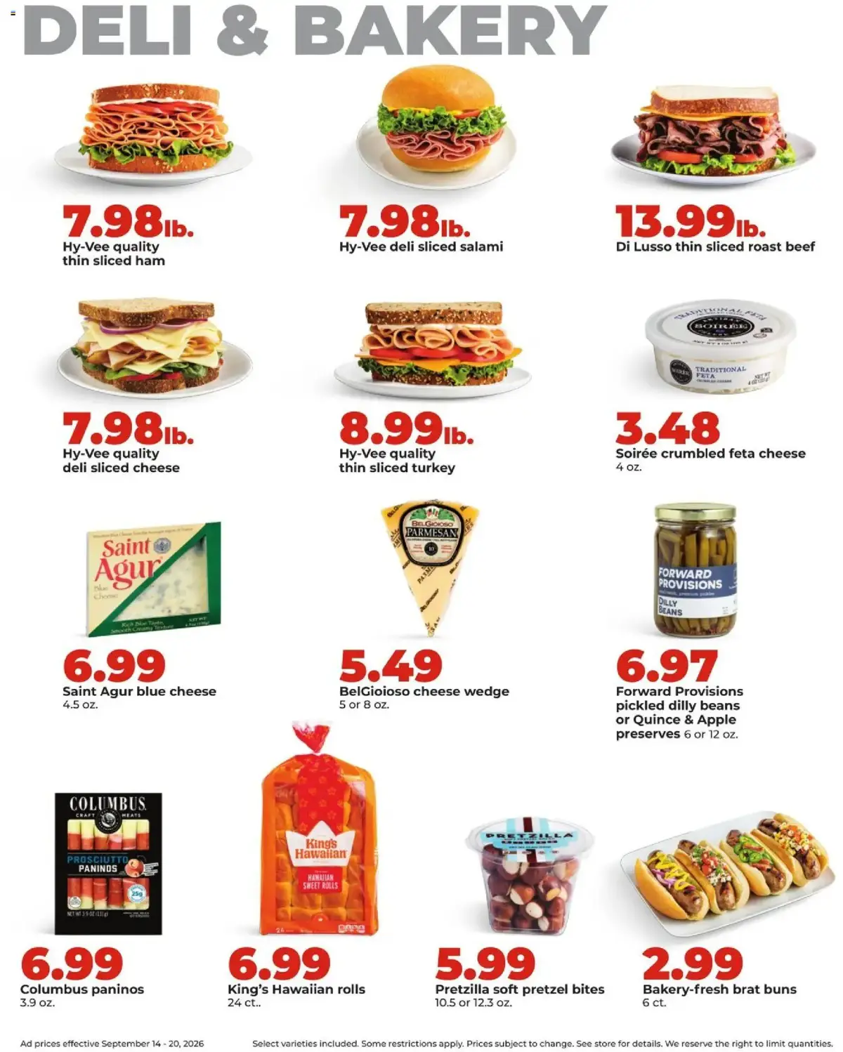 HyVee Weekly Ad, page 16 of 46, valid 09/14/2026 - 09/20/2026