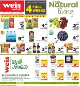Weis Natural & Living preview, valid 08/13/2026 - 09/09/2026