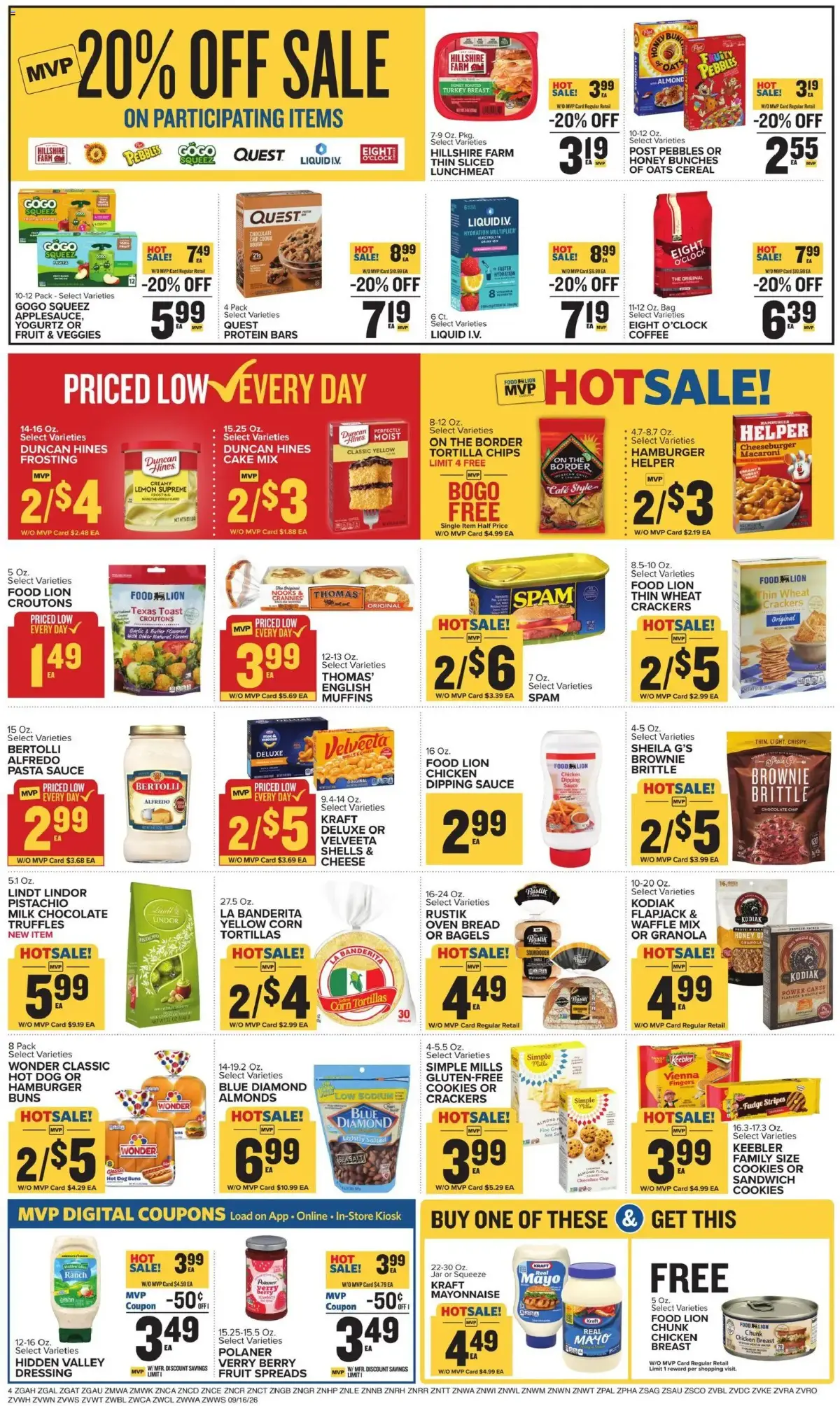 Food Lion Weekly Ad, page 8 of 17, valid 09/16/2026 - 09/22/2026