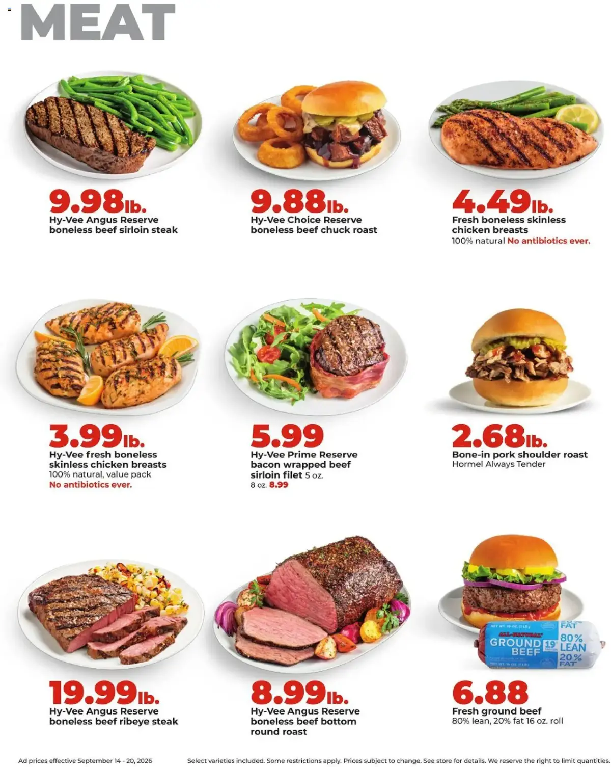 HyVee Weekly Ad, page 11 of 46, valid 09/14/2026 - 09/20/2026