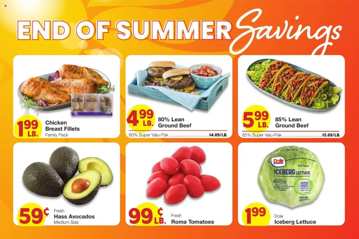 United Supermarkets Weekly Ad, page 2 of 9, valid 09/09/2026 - 09/15/2026
